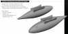 Eduard 672376 P-51D 165gal fuel tanks PRINT EDUARD 1/72
